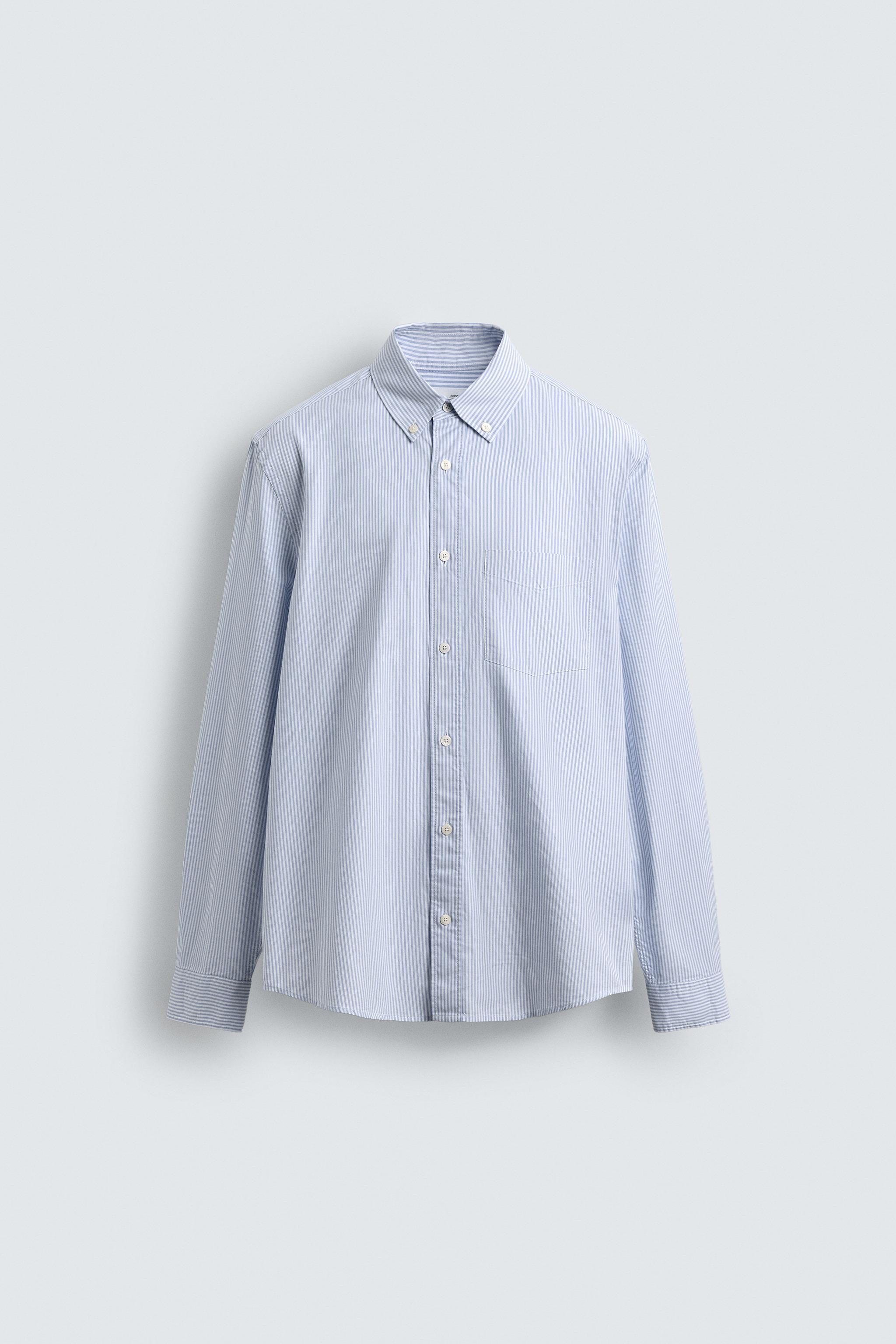 TEXTURED OXFORD SHIRT